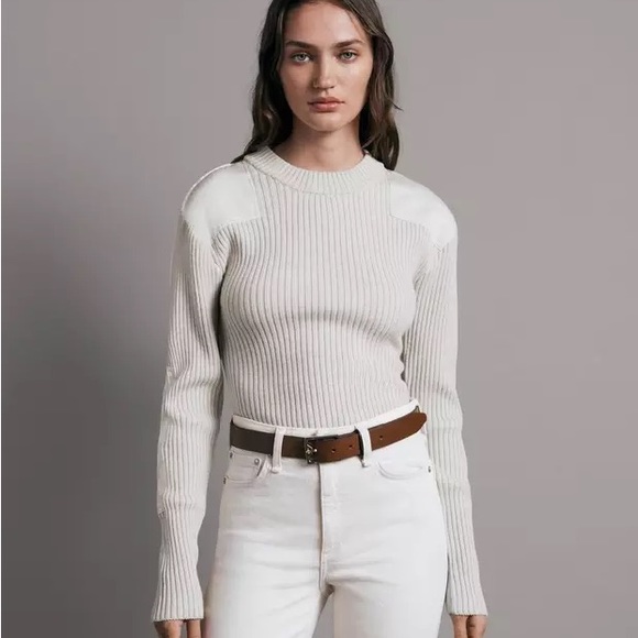 RAG & BONE Wool Crew Sweater - Picture 3 of 9